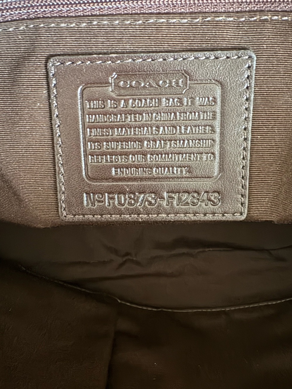 🤎COACH Y2K VINTAGE SIGNATURE PATCHWORK LIMITED EDITION BAG!🤎 - Picture 9 of 10